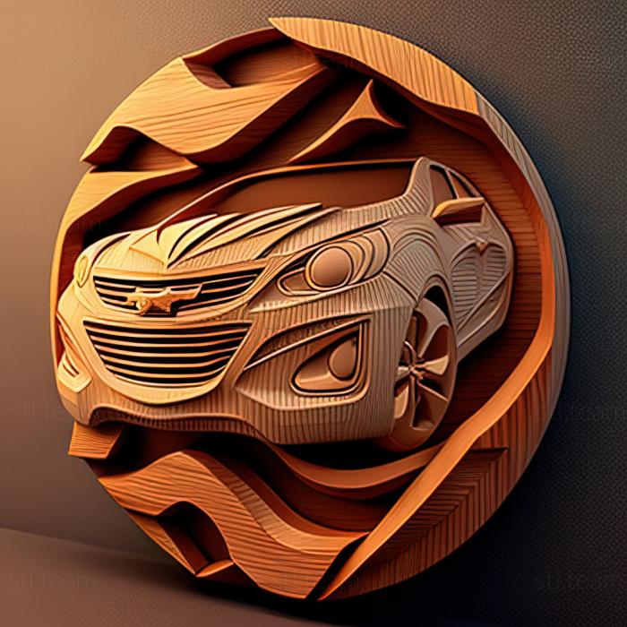 3D модель Chevrolet Onix (STL)